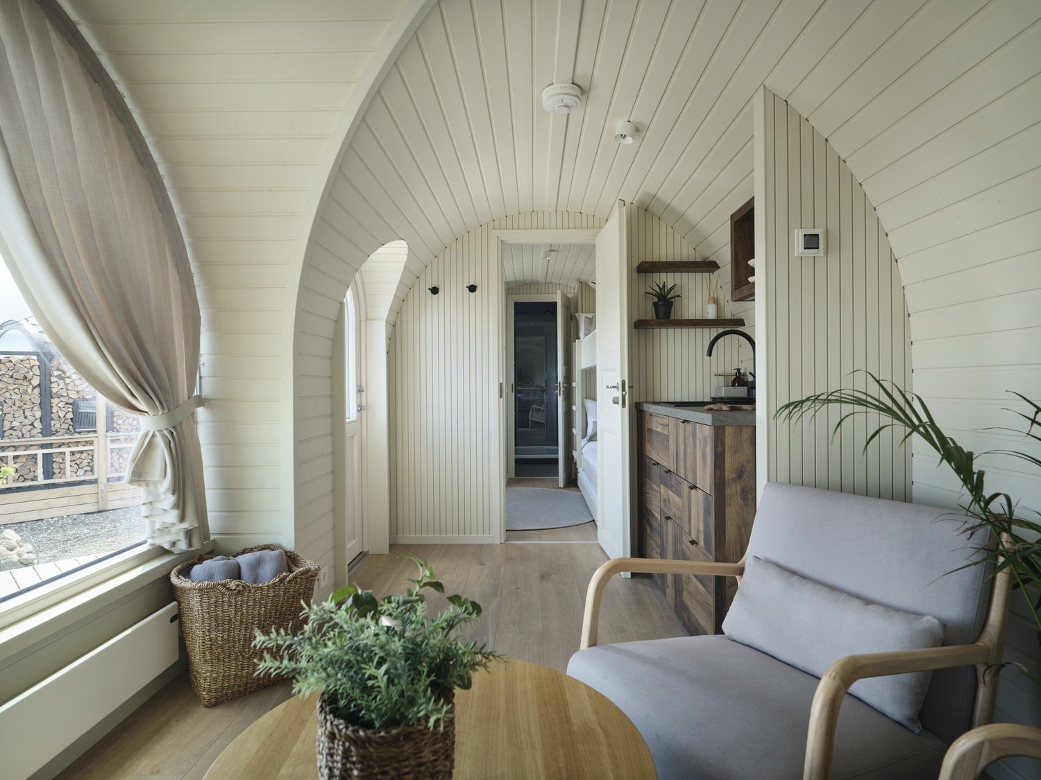 Interior view of the Iglucraft cabin