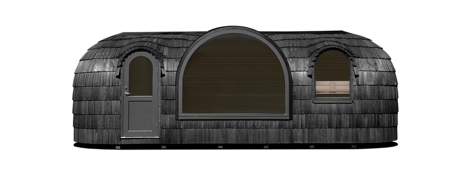 Panoramic sauna