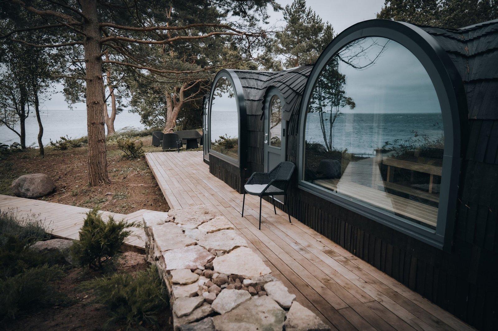Bespoke Sauna with beautiful nature